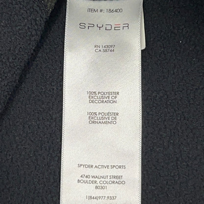 Spyder Men's Pullover Sweater in Black, Front View