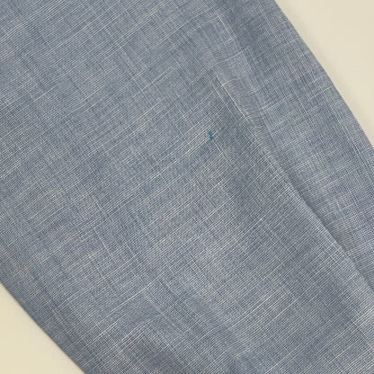 Vintage Cowboy Shirt in Light Blue, Size M, Front View, Vintage