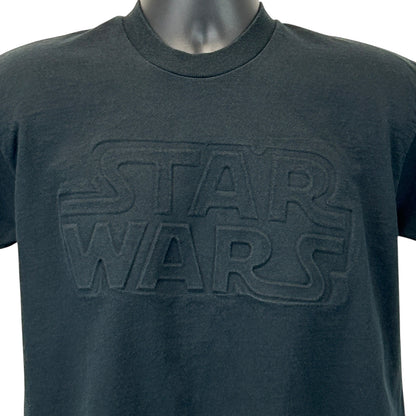 Star Wars Vintage T-Shirt in Black Size Medium Front View
