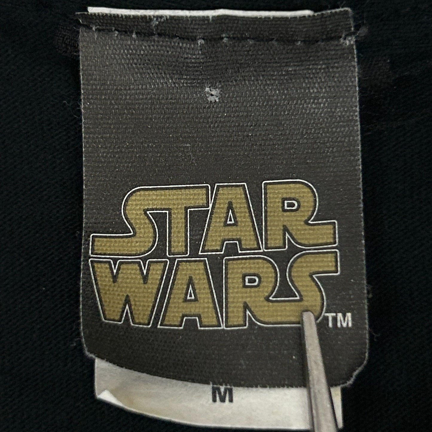 Star Wars Vintage T-Shirt Black M Front View