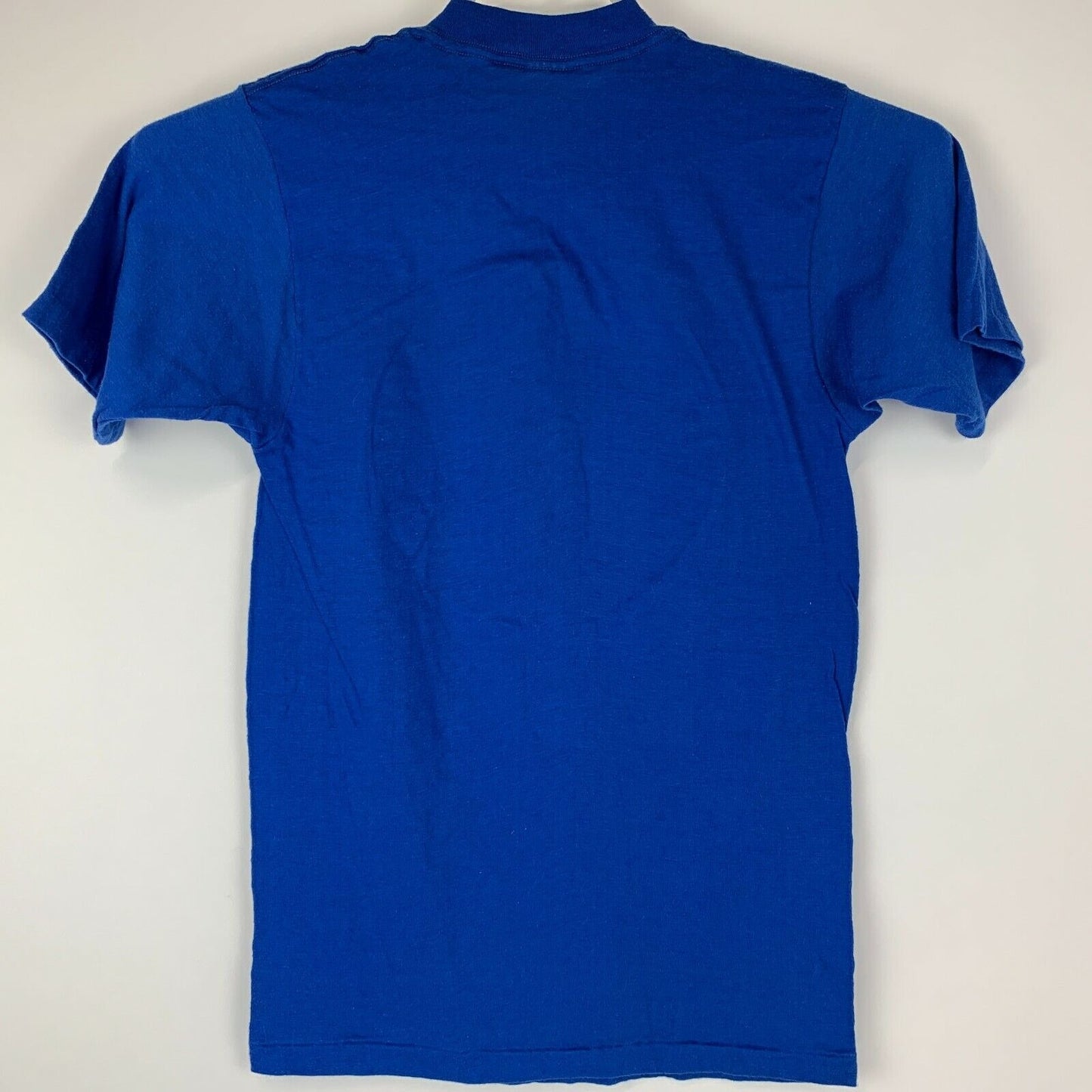 Camiseta vintage de la Sociedad de Basura de Yacimientos Petrolíferos para hombre, talla extra pequeña, perforación petrolera de Texas, color azul