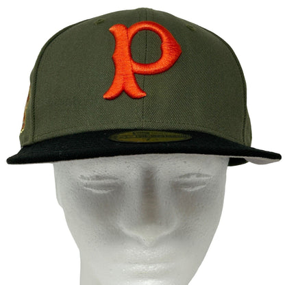 Pittsburgh Pirates Hat Baseball Cap Fitted 7 1/2 New Era 1909 World Series Green