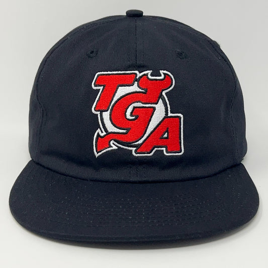 Navy blue Violent Gentlemen Hockey Club cap with The Gaslight Anthem logo embroidered on the front