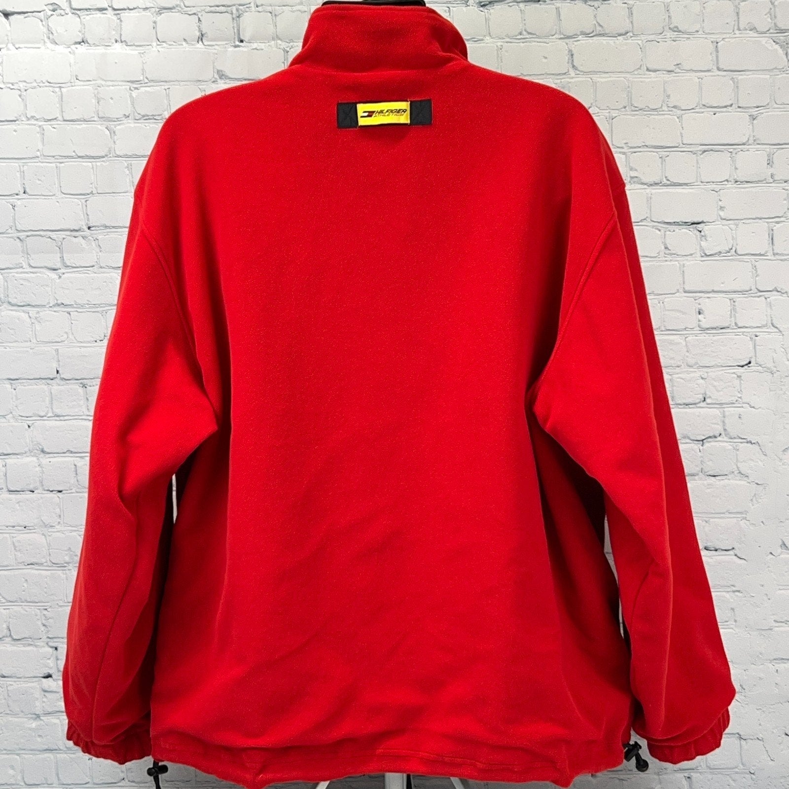 Tommy Hilfiger 90s Jacket Red Large Back view vintage