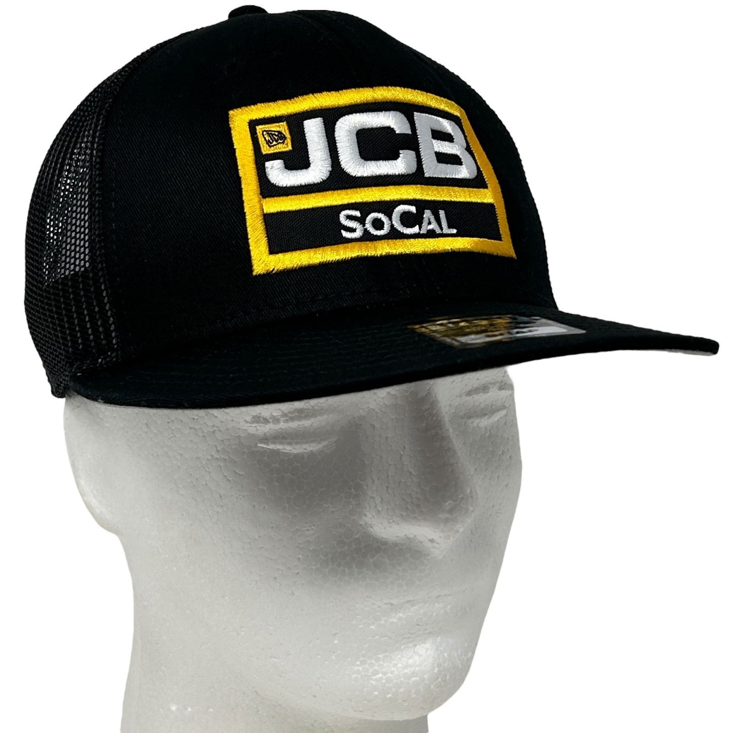 JCB SoCal Trucker Hat Baseball Cap California Construction Equipment Otto Black