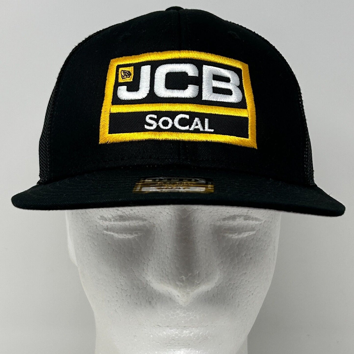 JCB SoCal Trucker Hat Baseball Cap California Construction Equipment Otto Black