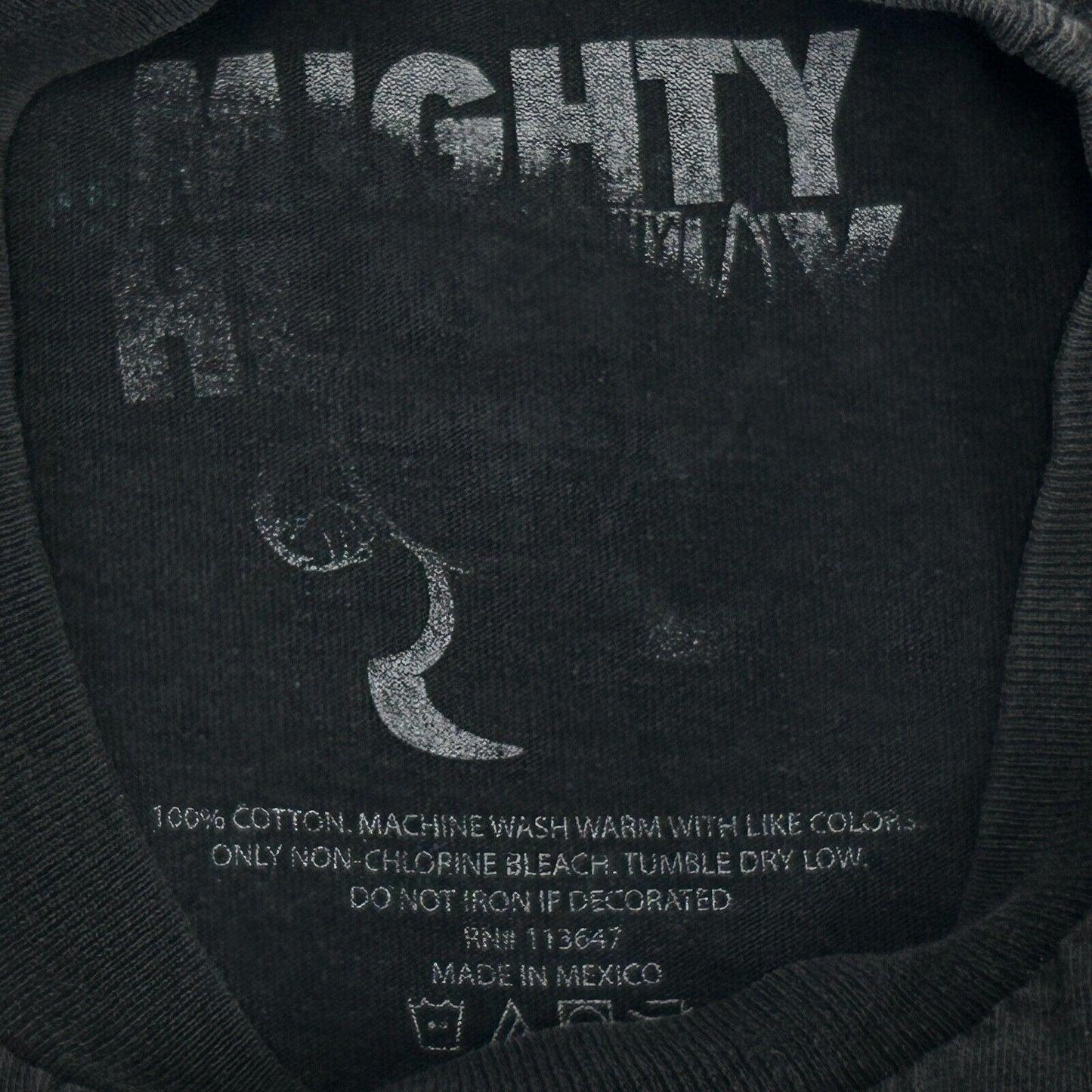 Camiseta de skater negra de gran tamaño para hombre de Diamond Supply Co x Mighty Healthy