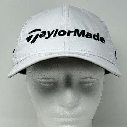 TaylorMade Hamptons Tour TP5 Qi10 Baseball Hat Cap Golf Golfer Golfing White