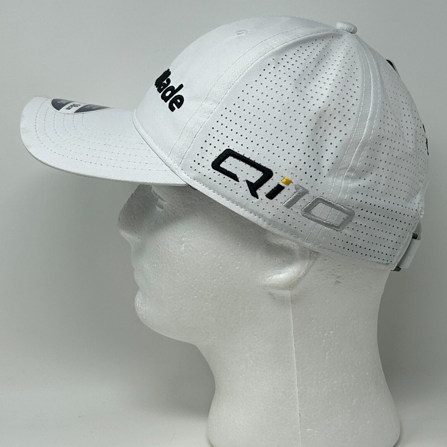 TaylorMade Hamptons Tour TP5 Qi10 Baseball Hat Cap Golf Golfer Golfing White