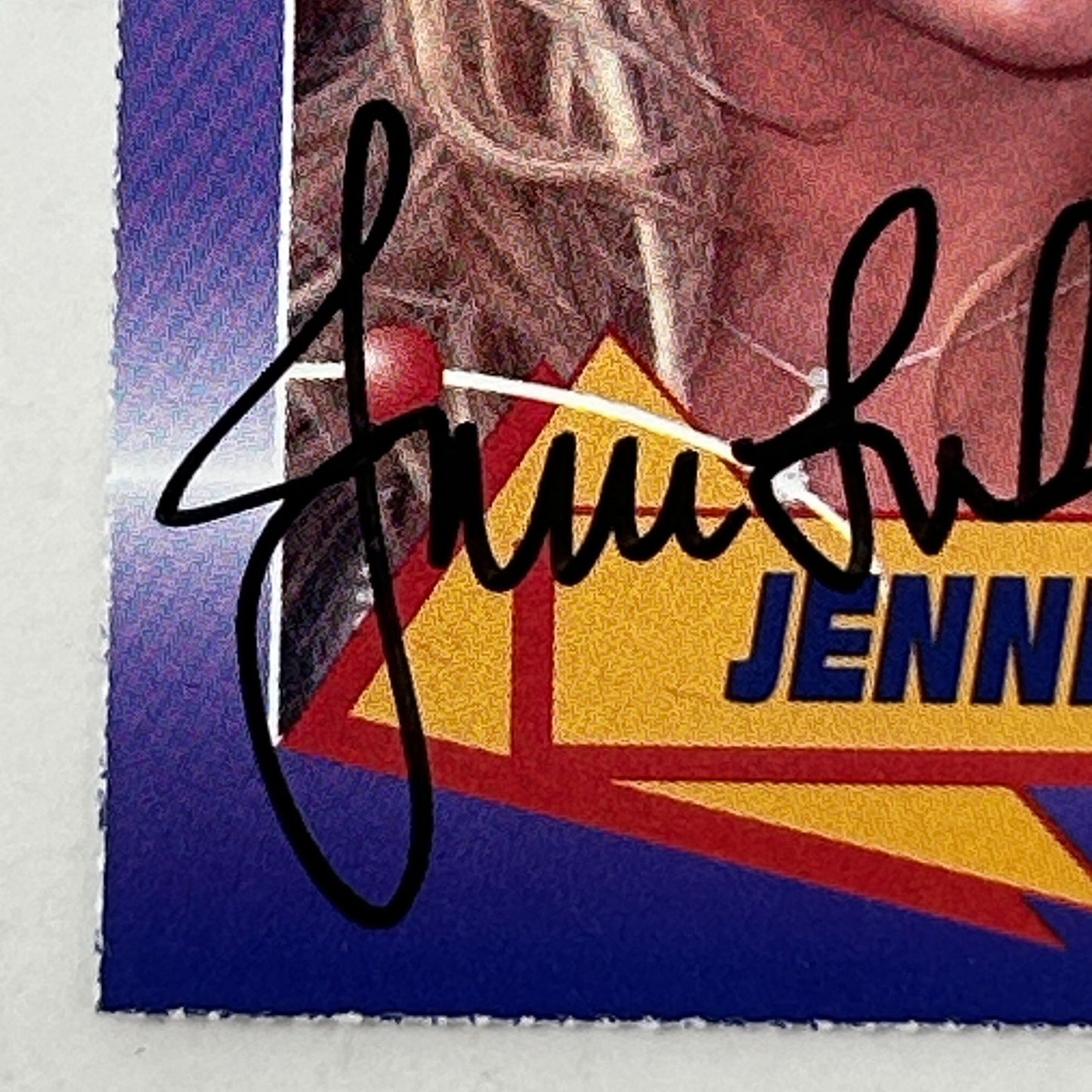 Jennie Finch Autographed Trading Card 2003 Rookie Review Signed Authenticated