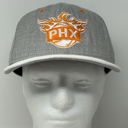 Phoenix Suns Baseball Hat Cap NBA Basketball New Era 9Fifty Snapback Gray