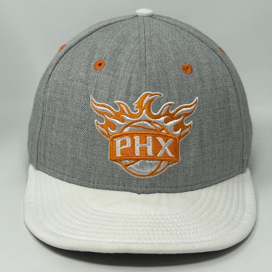 Gorra de béisbol de los Phoenix Suns, gorra de baloncesto de la NBA, New Era 9Fifty Snapback gris