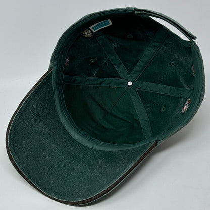 Finland Fly Fishing Hat Baseball Cap Fisherman Finnish 6 Panel Strapback Green