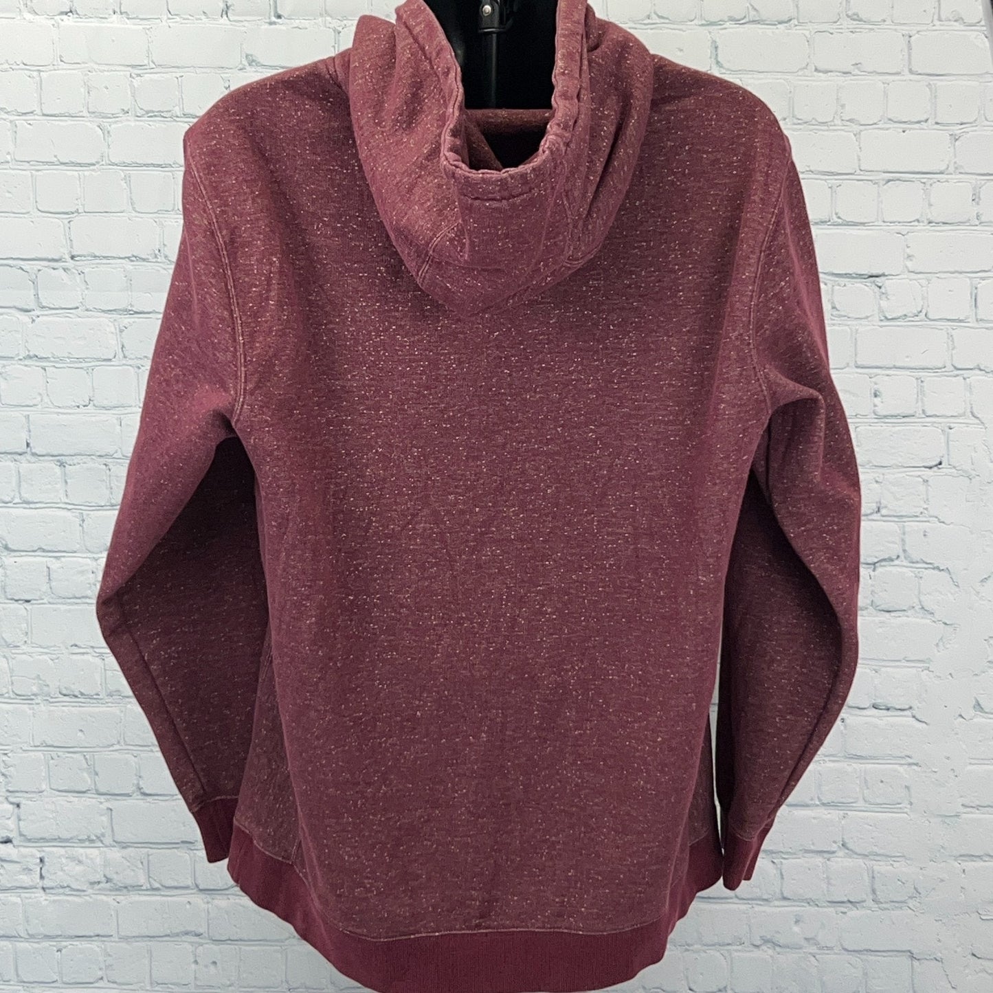 Volcom Hoodie Red Medium Back View