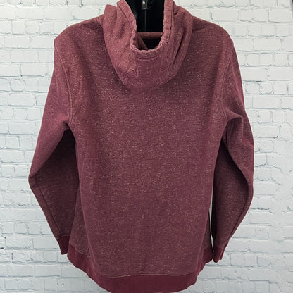 Volcom Hoodie Red Medium Back View