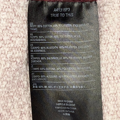 Volcom Hoodie in Red, size medium, front view