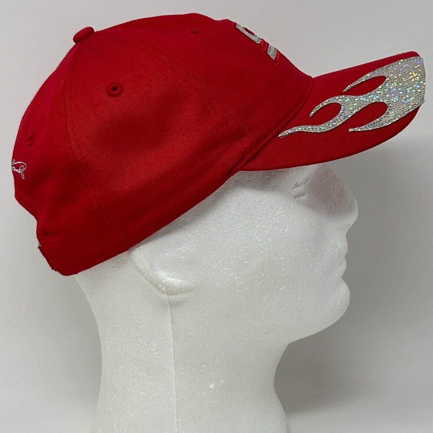 NASCAR Kasey Kahne Youth Baseball Hat Cap Glitter Chase Girls Kids Strapback Red