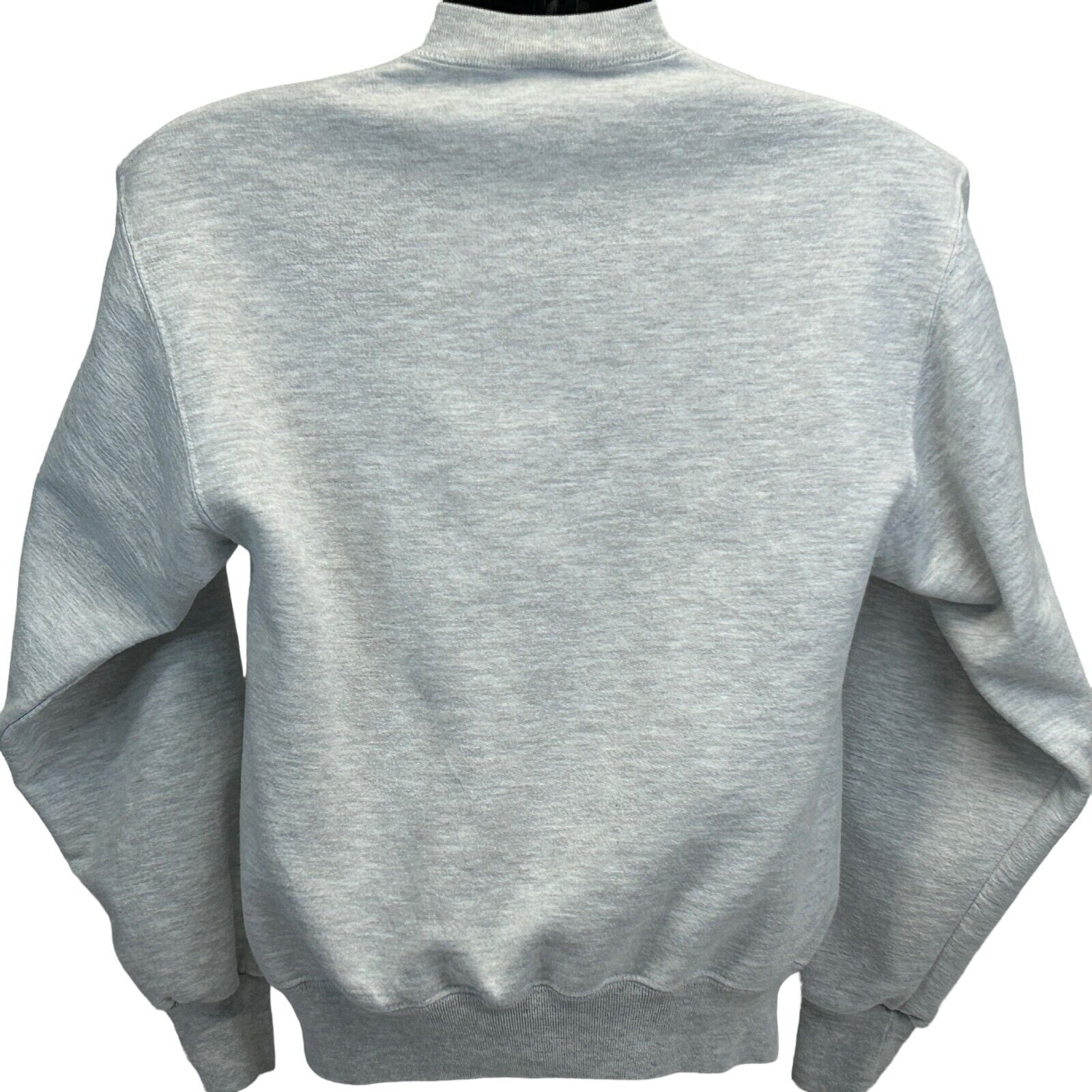 JERZEES vintage gray webster hill sweatshirt back view