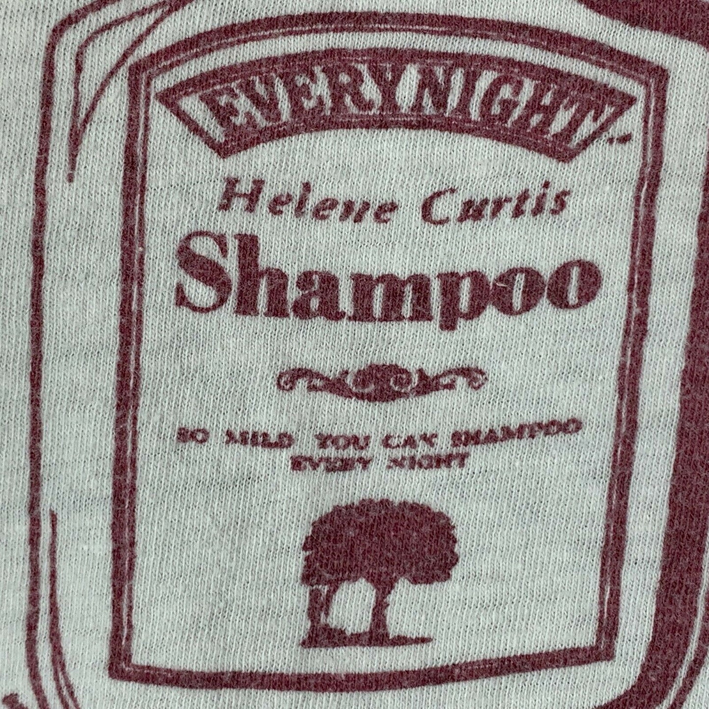 Vintage 1970s Helene Curtis Everynight Shampoo Small T Shirt Made In USA Tee